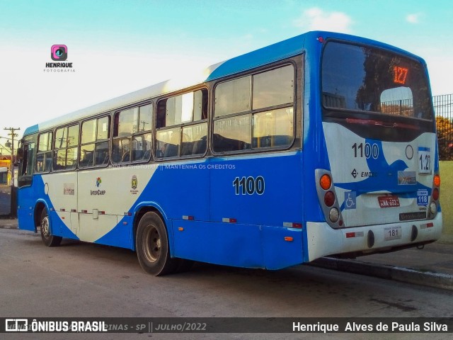 VB Transportes e Turismo 1100 na cidade de Campinas, São Paulo, Brasil, por Henrique Alves de Paula Silva. Número da foto: #10315732.