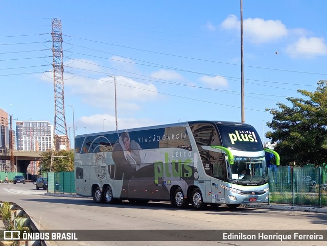Viação Garcia 8834 na cidade de São Paulo, São Paulo, Brasil, por Edinilson Henrique Ferreira. Número da foto: #10317685.