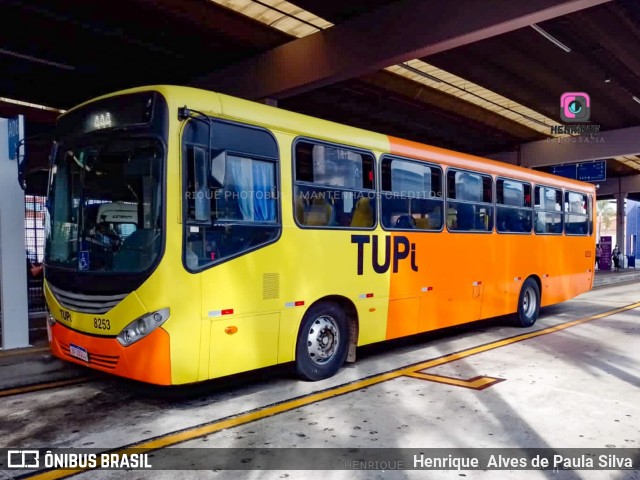 TUPi Transportes Urbanos Piracicaba 8253 na cidade de Piracicaba, São Paulo, Brasil, por Henrique Alves de Paula Silva. ID da foto: 10315725.