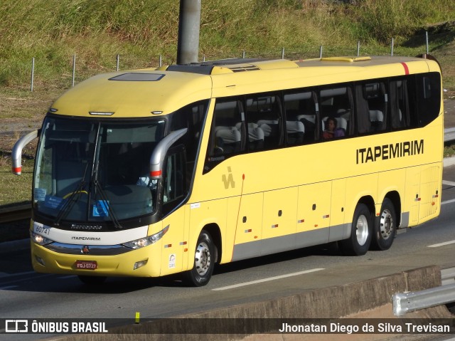 Viação Itapemirim 60741 na cidade de Lavrinhas, São Paulo, Brasil, por Jhonatan Diego da Silva Trevisan. ID da foto: 10317070.