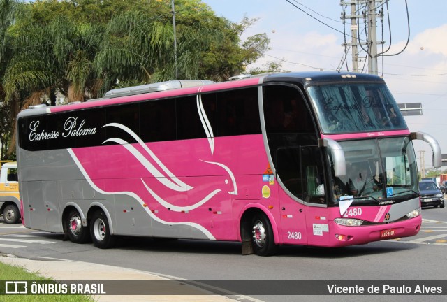 Expresso Paloma 2480 na cidade de São Paulo, São Paulo, Brasil, por Vicente de Paulo Alves. Número da foto: #10316319.