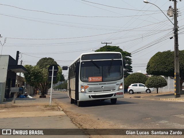 Transvida Transporte Coletivo 1832 na cidade de Ji-Paraná, Rondônia, Brasil, por Gian Lucas  Santana Zardo. ID da foto: 10316349.