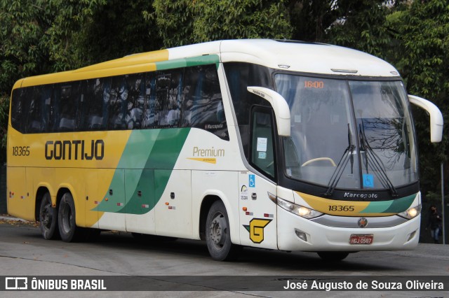 Empresa Gontijo de Transportes 18365 na cidade de São Paulo, São Paulo, Brasil, por José Augusto de Souza Oliveira. Número da foto: #10316650.