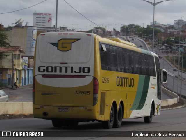 Empresa Gontijo de Transportes 12815 na cidade de Caruaru, Pernambuco, Brasil, por Lenilson da Silva Pessoa. ID da foto: 10317217.