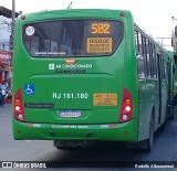 Transportes Santo Antônio RJ 161.180 na cidade de Duque de Caxias, Rio de Janeiro, Brasil, por Rodolfo Albuquerque. Número da foto: #10315562.