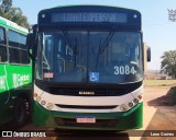 Expresso Caribus Transportes 3084 na cidade de Cuiabá, Mato Grosso, Brasil, por Leon Gomes. ID da foto: :id.