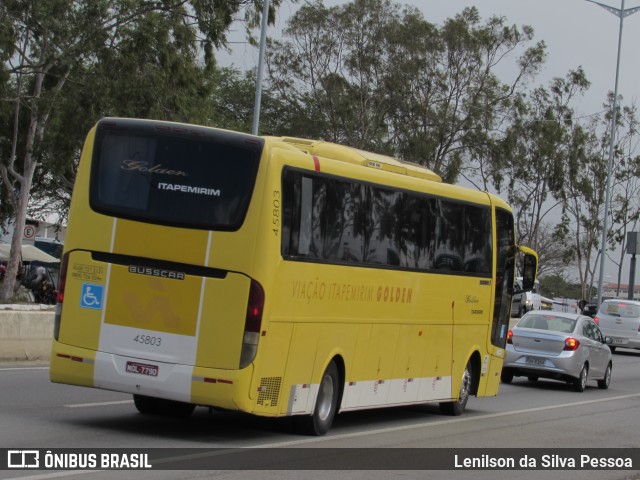 Viação Itapemirim 45803 na cidade de Caruaru, Pernambuco, Brasil, por Lenilson da Silva Pessoa. ID da foto: 10318571.