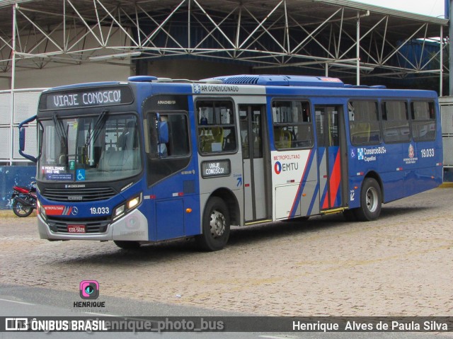 Transportes Capellini 19.033 na cidade de Hortolândia, São Paulo, Brasil, por Henrique Alves de Paula Silva. Número da foto: #10320017.