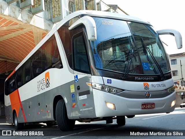 Viação Cidade do Aço RJ 174.134 na cidade de Barra Mansa, Rio de Janeiro, Brasil, por Matheus Martins da Silva. Número da foto: #10319642.