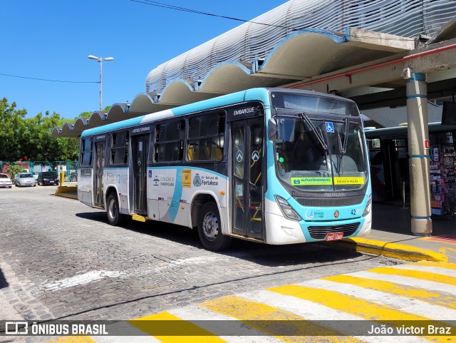 Auto Viação Dragão do Mar 42403 na cidade de Fortaleza, Ceará, Brasil, por João victor Braz. Número da foto: #10320148.