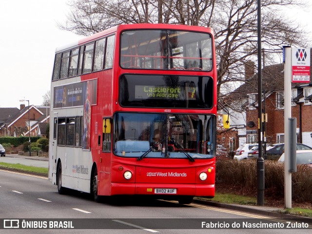 National Express West Midlands 4333 na cidade de Aldridge, West Midlands, Inglaterra, por Fabricio do Nascimento Zulato. Número da foto: #10319845.