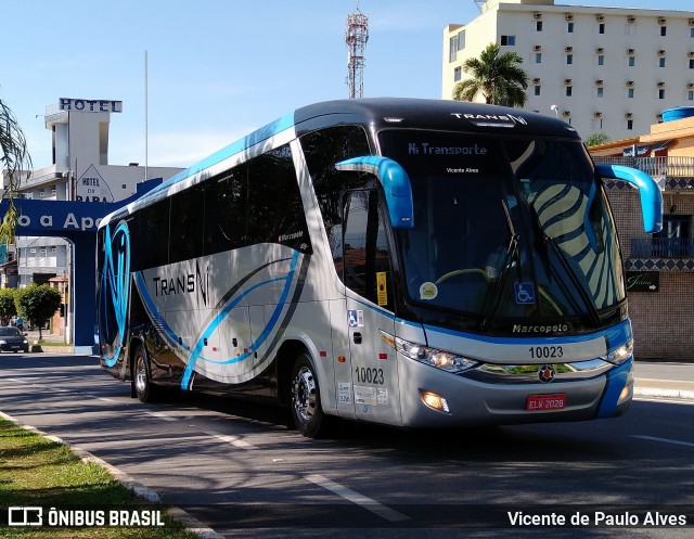 TransNi Transporte e Turismo 10023 na cidade de Aparecida, São Paulo, Brasil, por Vicente de Paulo Alves. ID da foto: 10320507.