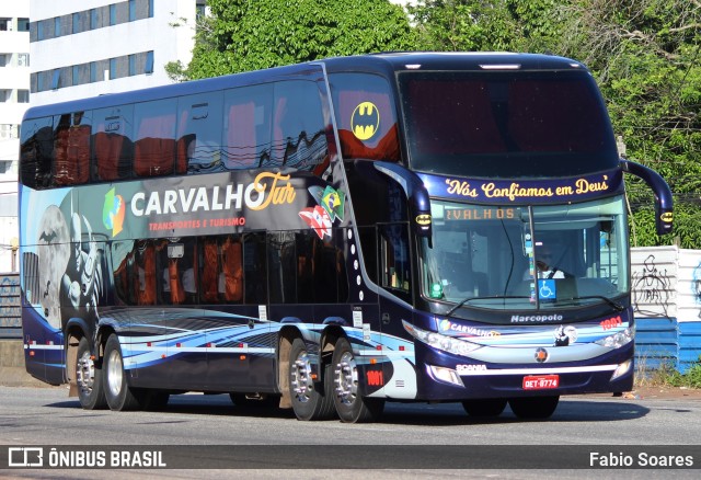 Carvalho Tur Transportes e Turismo 1001 na cidade de Belém, Pará, Brasil, por Fabio Soares. ID da foto: 10319895.