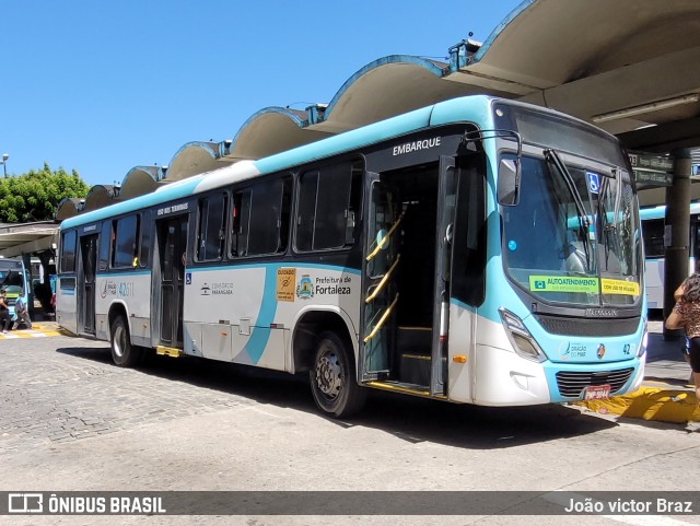 Auto Viação Dragão do Mar 42611 na cidade de Fortaleza, Ceará, Brasil, por João victor Braz. Número da foto: #10320199.