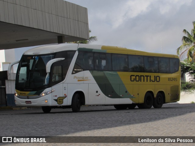 Empresa Gontijo de Transportes 18245 na cidade de Caruaru, Pernambuco, Brasil, por Lenilson da Silva Pessoa. Número da foto: #10318636.
