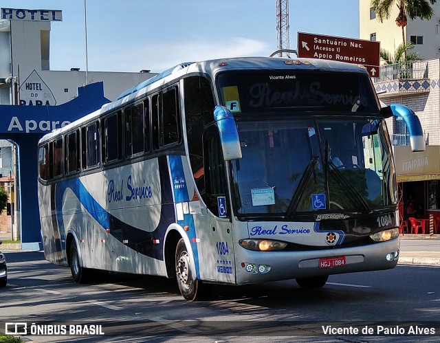 Real Service Turismo 1084 na cidade de Aparecida, São Paulo, Brasil, por Vicente de Paulo Alves. Número da foto: #10320544.