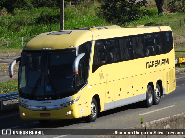 Viação Itapemirim 60627 na cidade de Lavrinhas, São Paulo, Brasil, por Jhonatan Diego da Silva Trevisan. Número da foto: #10318642.