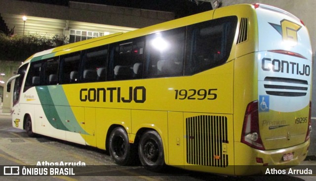 Empresa Gontijo de Transportes 19295 na cidade de Belo Horizonte, Minas Gerais, Brasil, por Athos Arruda. ID da foto: 10318772.