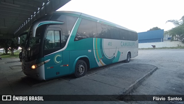 Auto Viação Camurujipe 4115 na cidade de Cruz das Almas, Bahia, Brasil, por Flávio  Santos. Número da foto: #10319592.
