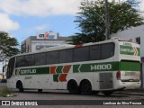 Empresa Gontijo de Transportes 14800 na cidade de Caruaru, Pernambuco, Brasil, por Lenilson da Silva Pessoa. ID da foto: :id.