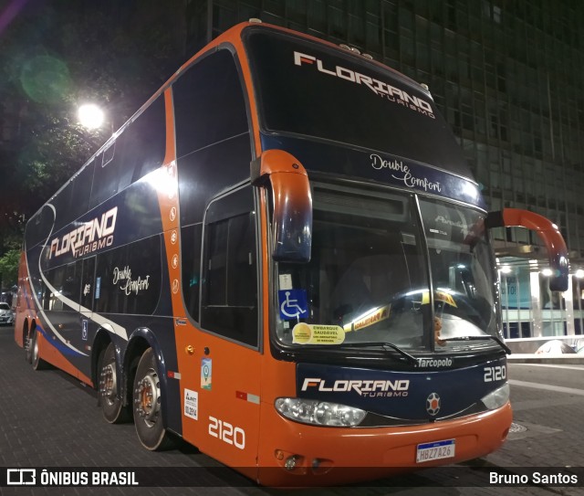 Floriano Turismo 2120 na cidade de Belo Horizonte, Minas Gerais, Brasil, por Bruno Santos. ID da foto: 10322809.