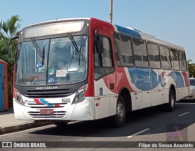 Viação Pavunense B32839 na cidade de Rio de Janeiro, Rio de Janeiro, Brasil, por Filipe de Sousa Anacleto. Número da foto: #10321596.