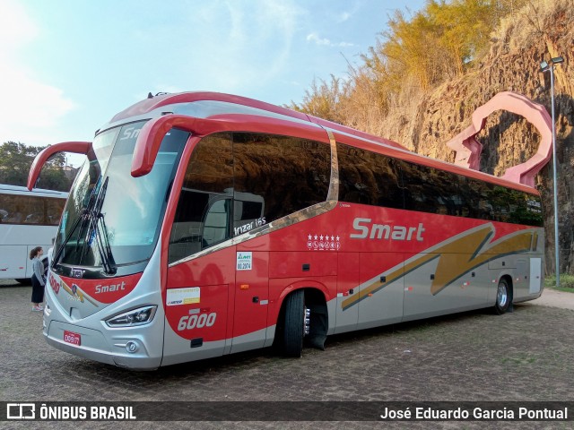 Viação Smart Transporte e Turismo 6000 na cidade de Campinas, São Paulo, Brasil, por José Eduardo Garcia Pontual. Número da foto: #10323861.