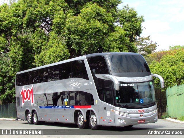 Auto Viação 1001 RJ 108.1139 na cidade de São Paulo, São Paulo, Brasil, por Andrew Campos. ID da foto: 10323712.