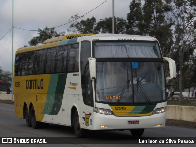 Empresa Gontijo de Transportes 12815 na cidade de Caruaru, Pernambuco, Brasil, por Lenilson da Silva Pessoa. ID da foto: 10321733.