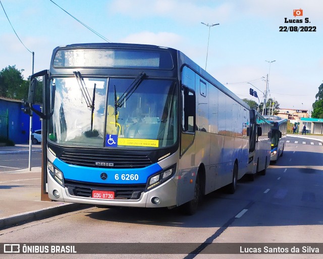 Transwolff Transportes e Turismo 6 6260 na cidade de São Paulo, São Paulo, Brasil, por Lucas Santos da Silva. Número da foto: #10321535.
