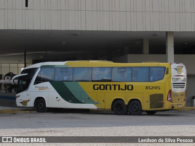 Empresa Gontijo de Transportes 18245 na cidade de Caruaru, Pernambuco, Brasil, por Lenilson da Silva Pessoa. ID da foto: 10321770.