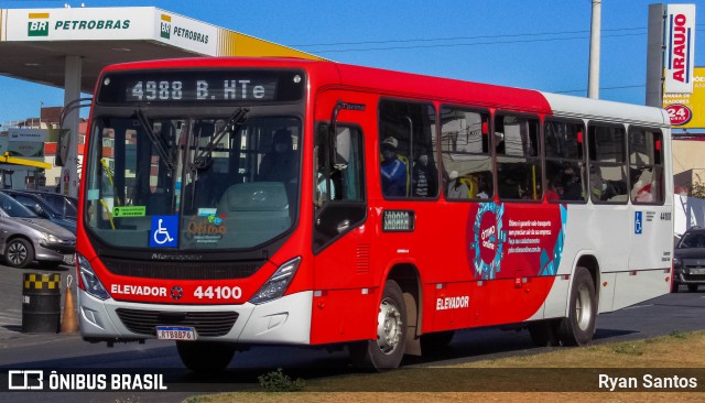 Viação Cuiabá 44100 na cidade de Belo Horizonte, Minas Gerais, Brasil, por Ryan Santos. ID da foto: 10321897.