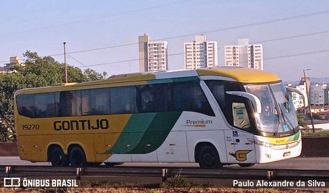 Empresa Gontijo de Transportes 19270 na cidade de Betim, Minas Gerais, Brasil, por Paulo Alexandre da Silva. Número da foto: #10323292.