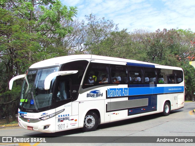 VIDA - Viação Danúbio Azul 19011 na cidade de São Paulo, São Paulo, Brasil, por Andrew Campos. Número da foto: #10323666.