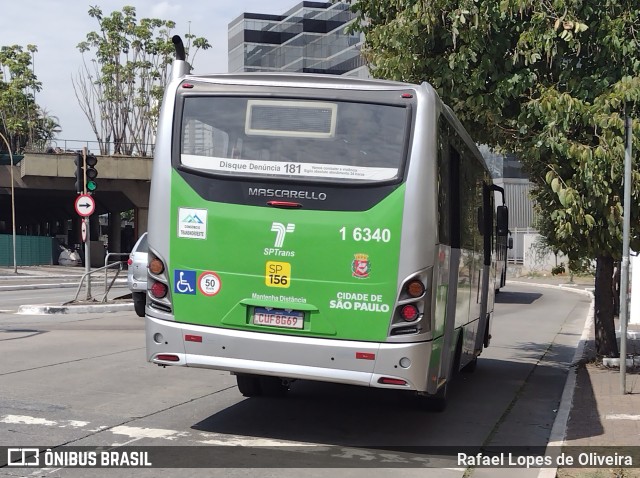 Transcooper > Norte Buss 1 6340 na cidade de São Paulo, São Paulo, Brasil, por Rafael Lopes de Oliveira. Número da foto: #10321488.
