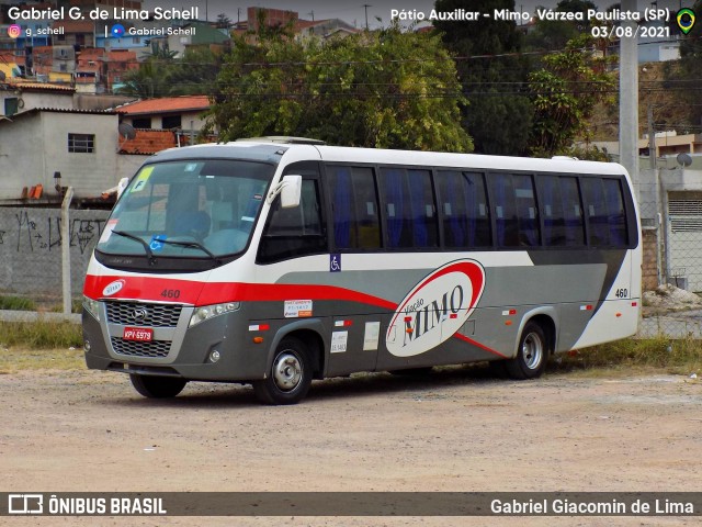 Viação Mimo 460 na cidade de Várzea Paulista, São Paulo, Brasil, por Gabriel Giacomin de Lima. ID da foto: 10326770.