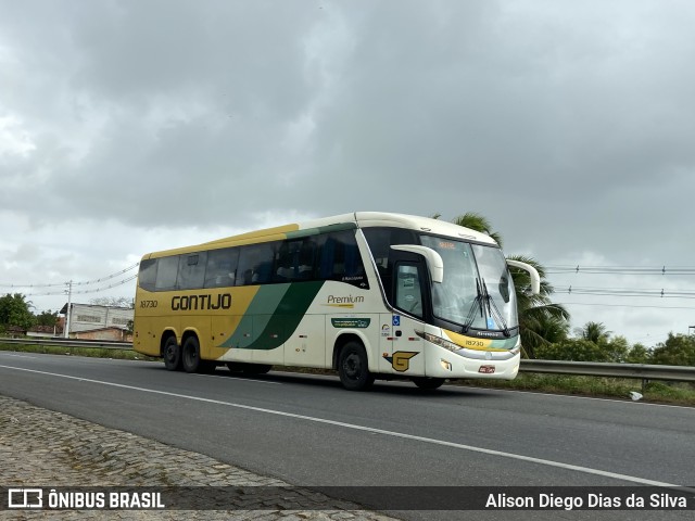 Empresa Gontijo de Transportes 18730 na cidade de Goianinha, Rio Grande do Norte, Brasil, por Alison Diego Dias da Silva. ID da foto: 10326327.