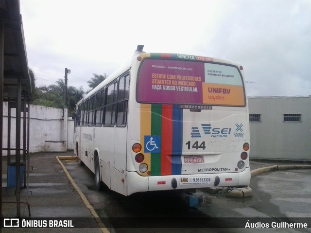 Empresa Metropolitana 144 na cidade de Jaboatão dos Guararapes, Pernambuco, Brasil, por Áudios Guilherme. ID da foto: 10326063.