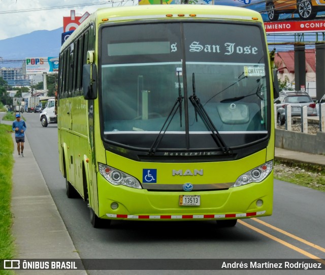 Autotransportes San José a Venecia 00 na cidade de La Uruca, San José, San José, Costa Rica, por Andrés Martínez Rodríguez. ID da foto: 10326374.