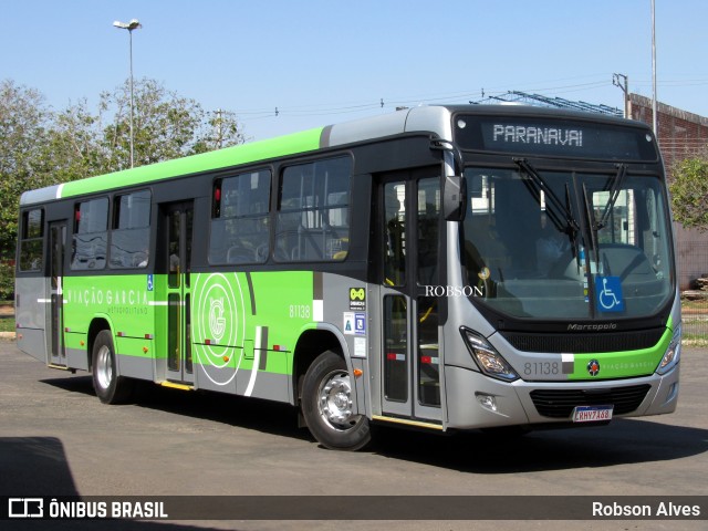 Viação Garcia 81138 na cidade de Paranavaí, Paraná, Brasil, por Robson Alves. Número da foto: #10326540.