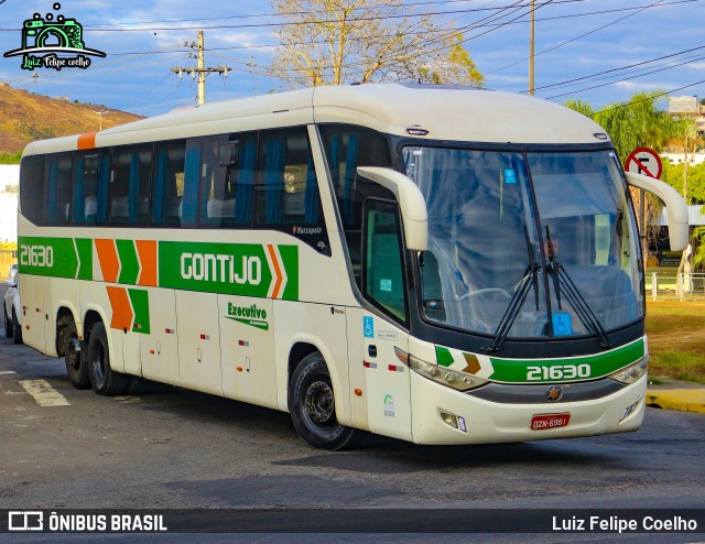 Empresa Gontijo de Transportes 21630 na cidade de Juiz de Fora, Minas Gerais, Brasil, por Luiz Felipe Coelho. ID da foto: 10324915.