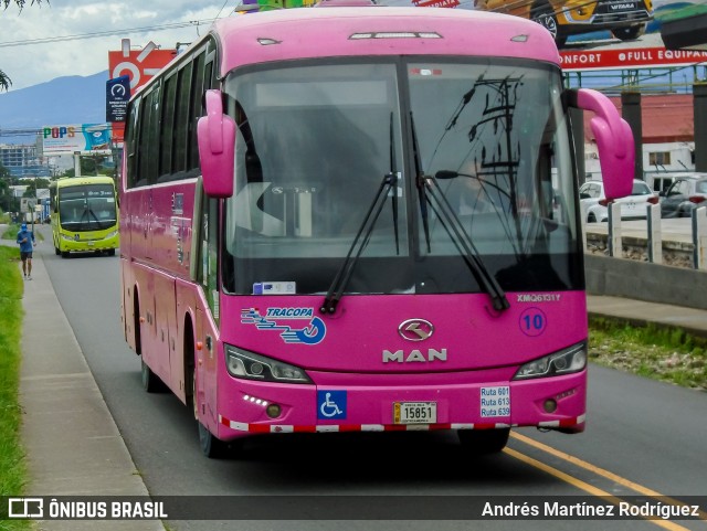 TRACOPA - Transportes Costarricenses Panameños 10 na cidade de La Uruca, San José, San José, Costa Rica, por Andrés Martínez Rodríguez. Número da foto: #10326362.