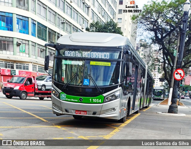 Viação Santa Brígida 1 1054 na cidade de São Paulo, São Paulo, Brasil, por Lucas Santos da Silva. Número da foto: #10325304.