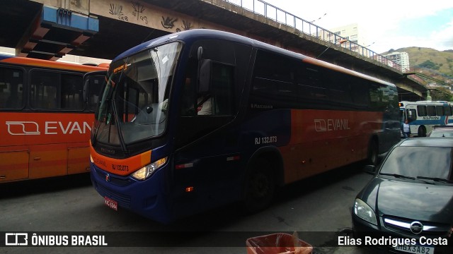 Evanil Transportes e Turismo RJ 132.073 na cidade de Nova Iguaçu, Rio de Janeiro, Brasil, por Elias Rodrigues Costa. Número da foto: #10324634.