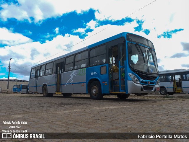 ATT - Atlântico Transportes e Turismo 8835 na cidade de Vitória da Conquista, Bahia, Brasil, por Fabrício Portella Matos. ID da foto: 10325507.