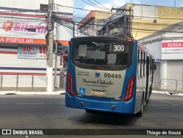 Viação Cidade de Caieiras 00445 na cidade de Franco da Rocha, São Paulo, Brasil, por Thiago de Souza. Número da foto: #10325927.