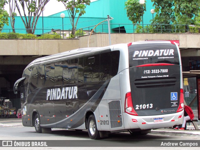Pindatur Transporte e Turismo 21013 na cidade de São Paulo, São Paulo, Brasil, por Andrew Campos. Número da foto: #10325124.