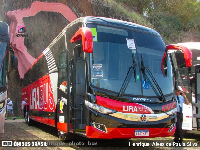 Lirabus 41000 na cidade de Campinas, São Paulo, Brasil, por Henrique Alves de Paula Silva. Número da foto: #10327410.