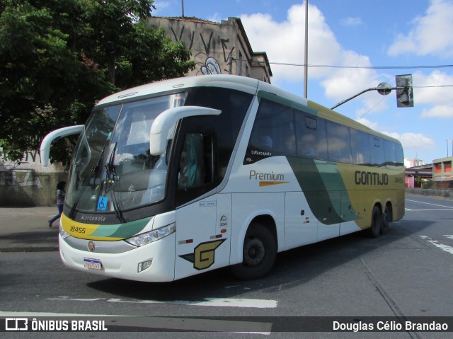 Empresa Gontijo de Transportes 18455 na cidade de Belo Horizonte, Minas Gerais, Brasil, por Douglas Célio Brandao. ID da foto: 10325116.