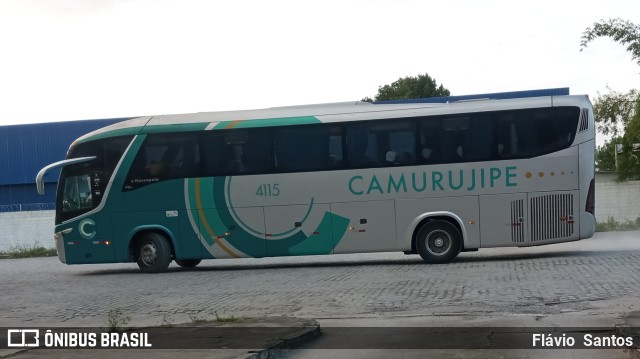 Auto Viação Camurujipe 4115 na cidade de Cruz das Almas, Bahia, Brasil, por Flávio  Santos. ID da foto: 10326042.